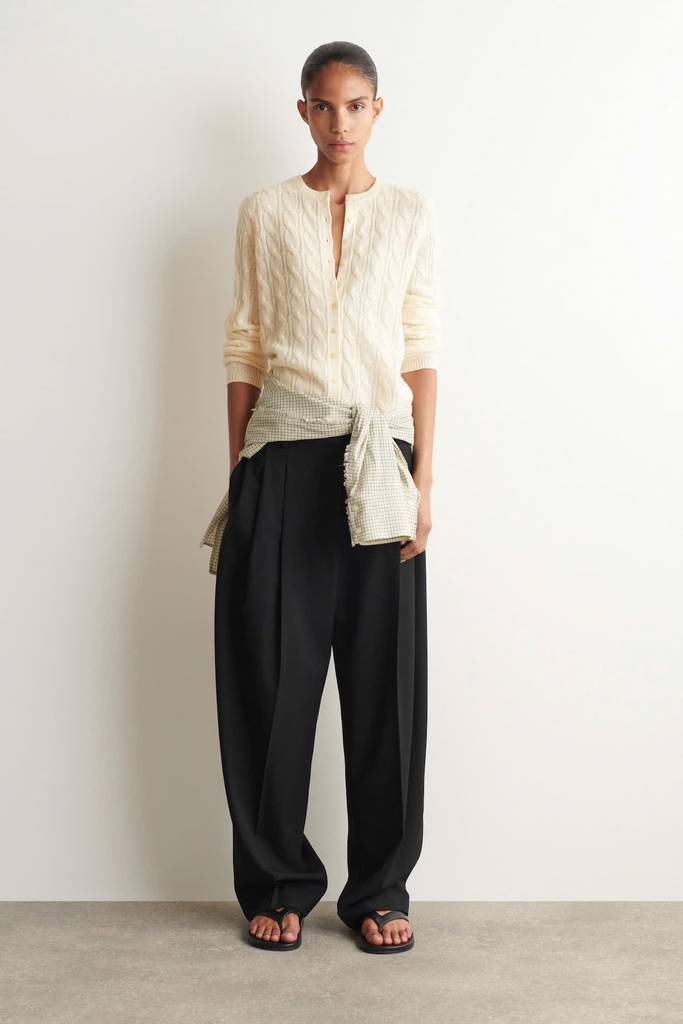 CARDIGAN CASHMERE ĐAN CÁP