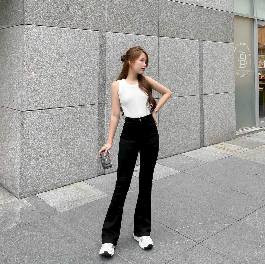 Quần jeans Predestine ống loe 4 màu