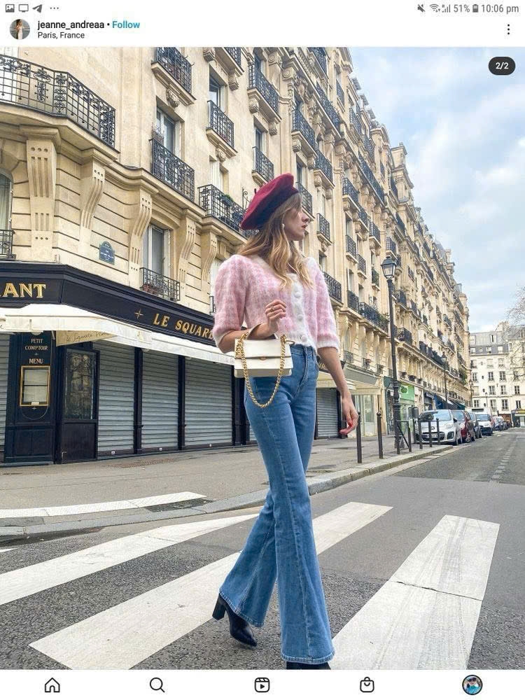 Quần jeans Predestine ống loe 4 màu