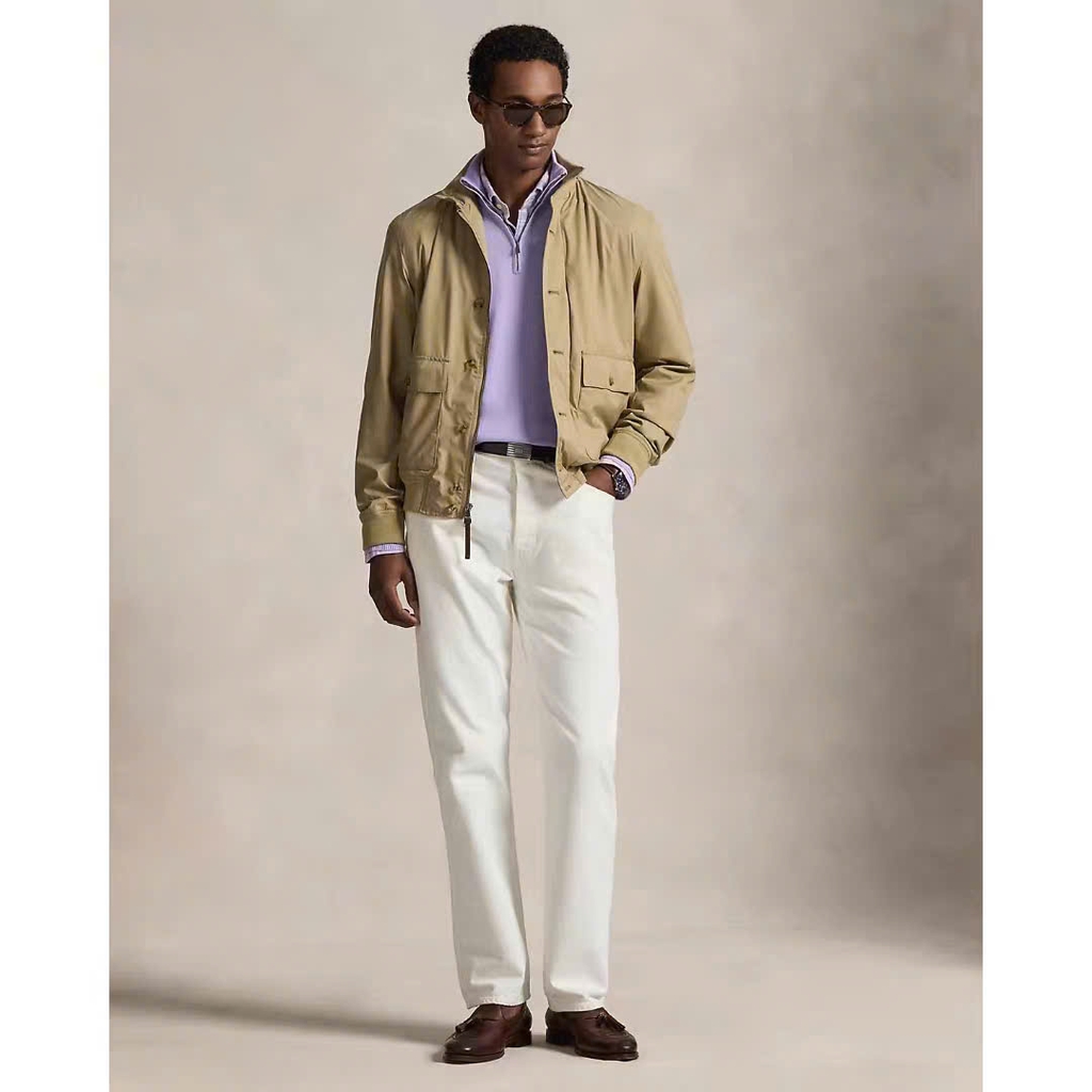 Áo khoác gió Polo Ralph Lauren cổ trụ 5cm 2 màu