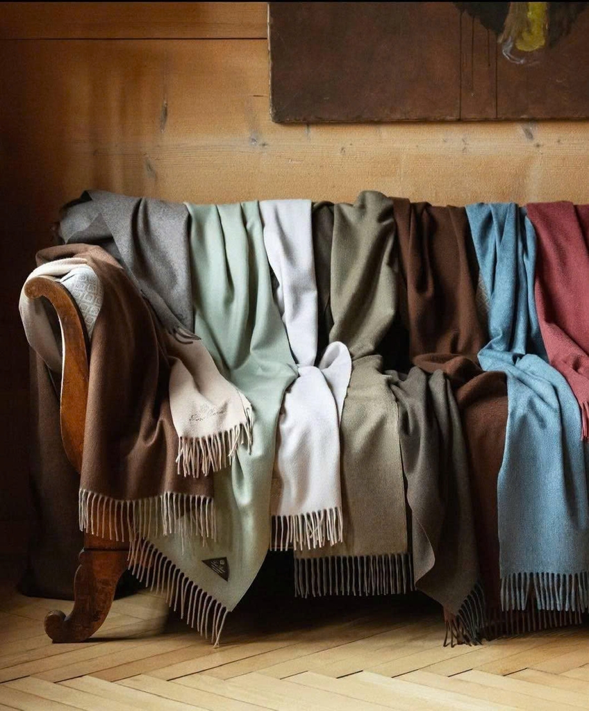 Khăn Loro Piana 100% cashmere Sz180x30cm