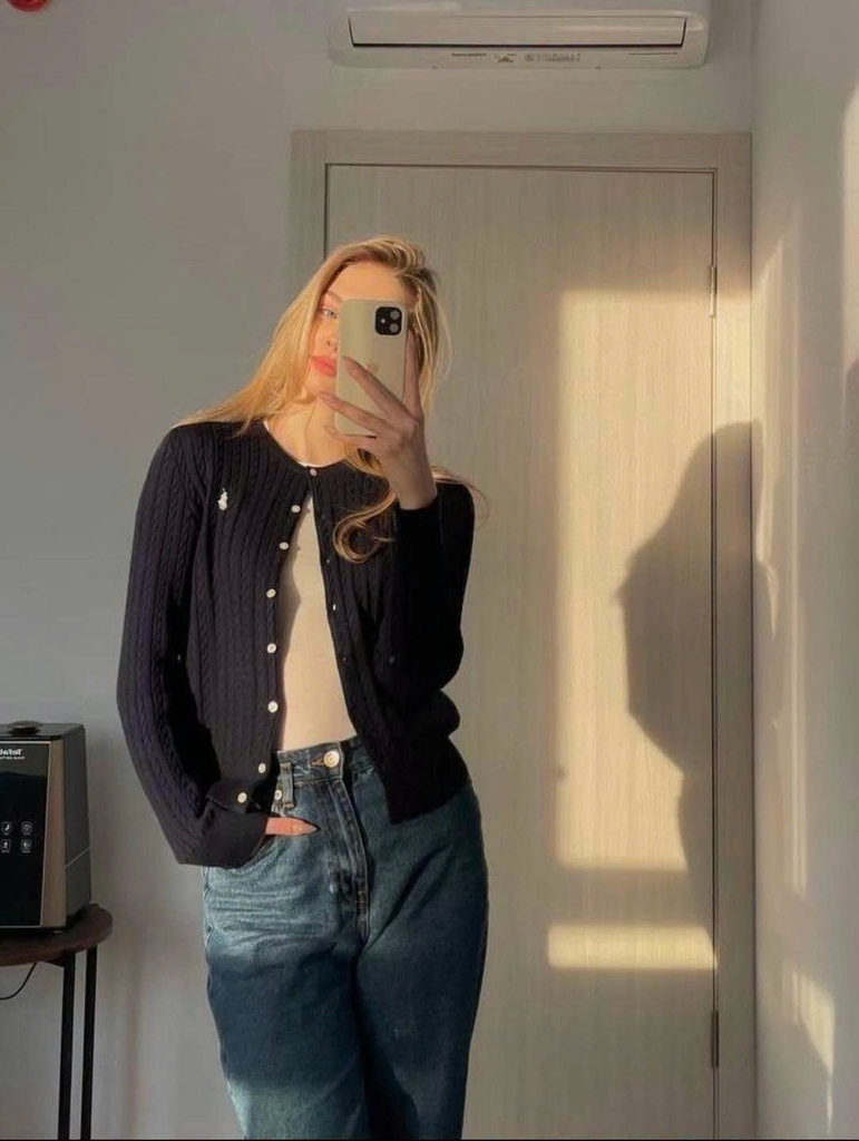CDG Polo RL vặn thừng nhỏ 100% cotton