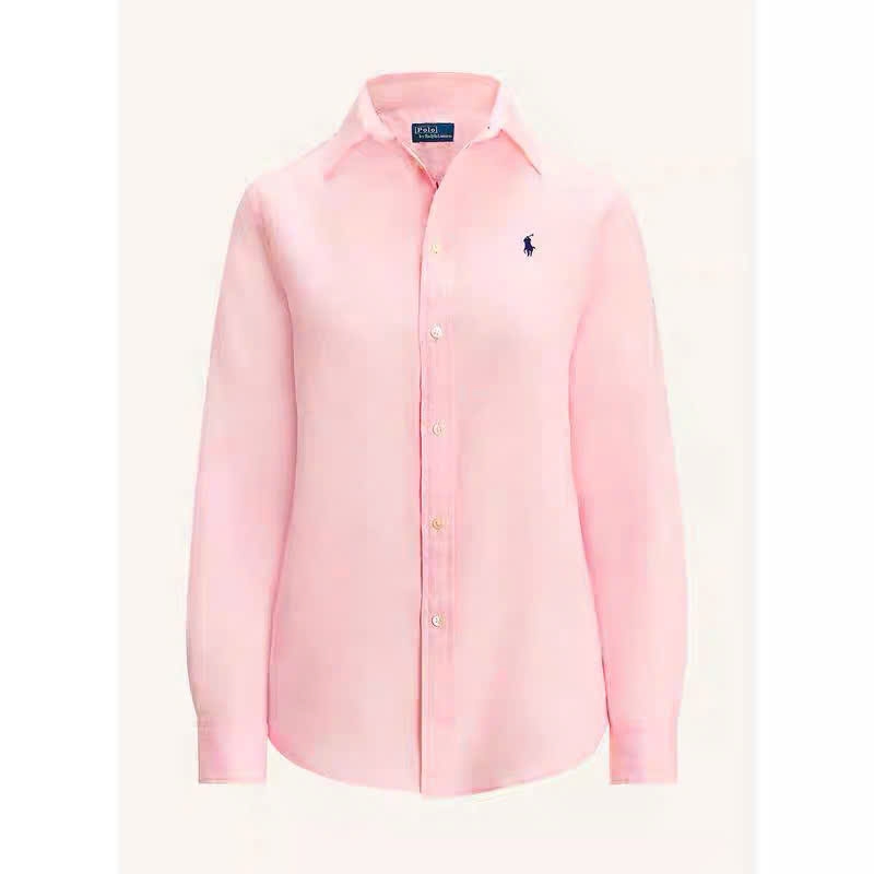 Áo sơ mi Ralph Lauren cổ đức dài tay thô mềm