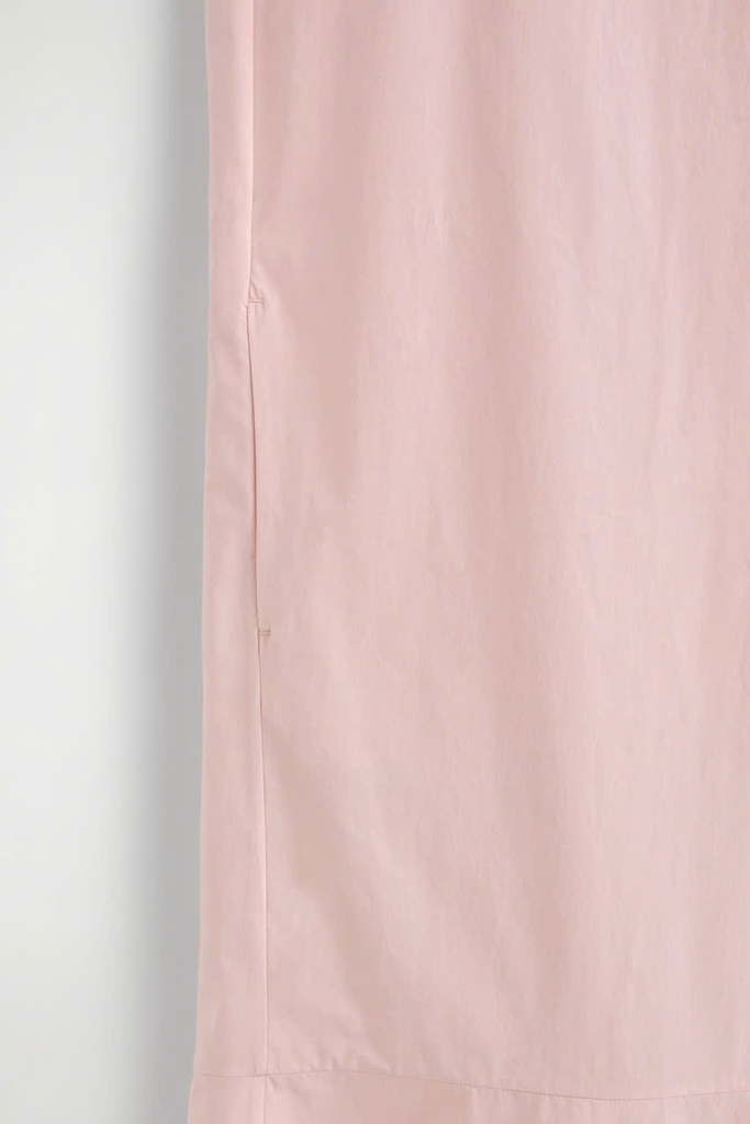 ĐẦM MIDI COTTON XẺ DƯỚI