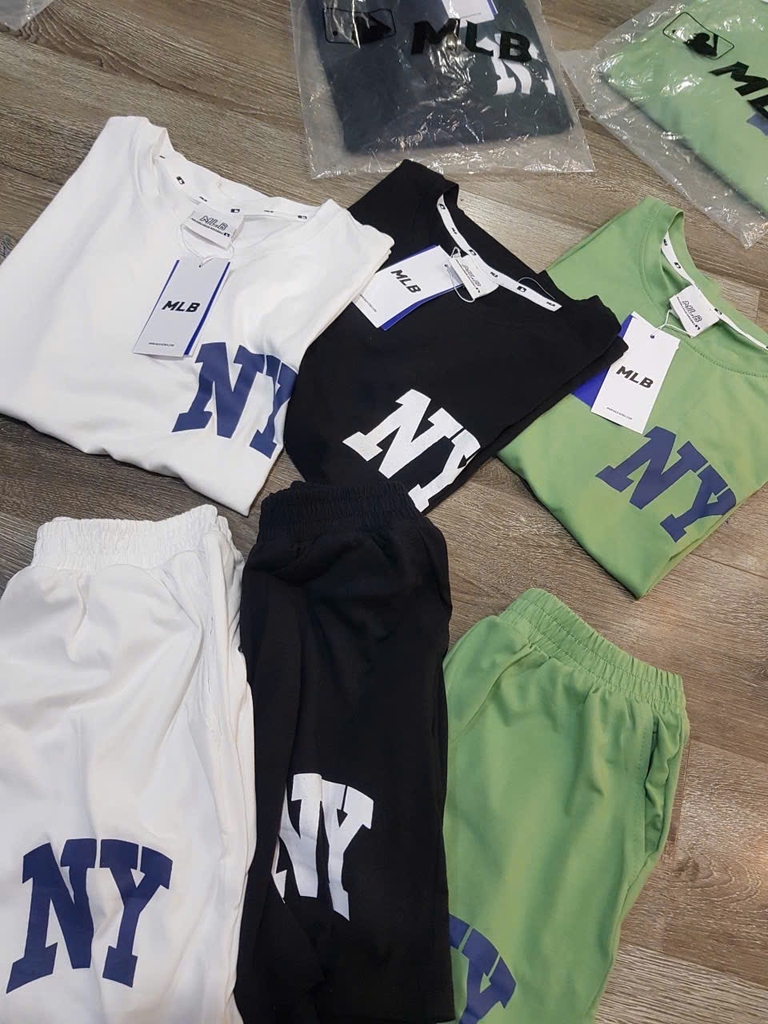 Set cotton MLB 3 màu dư xịn