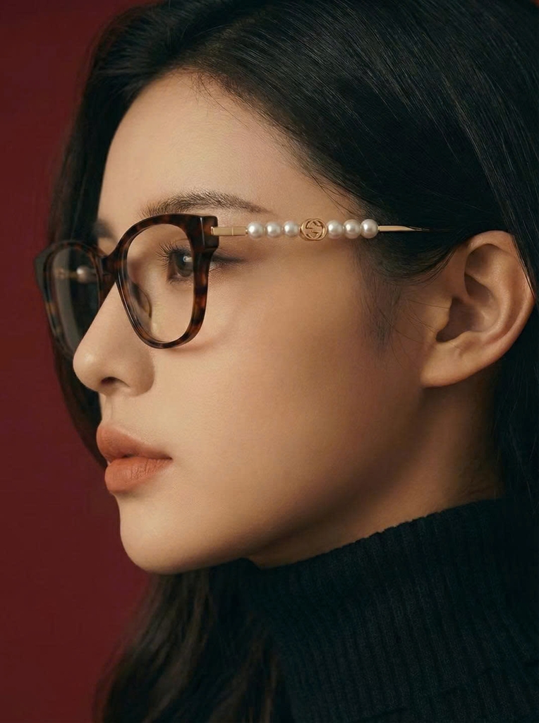 Kính cận GUCCI GG19720A gọng ngọc trai