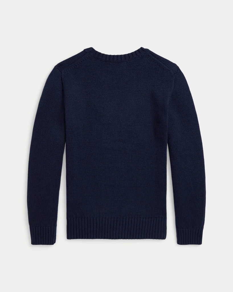 Áo len cotton Polo Bear