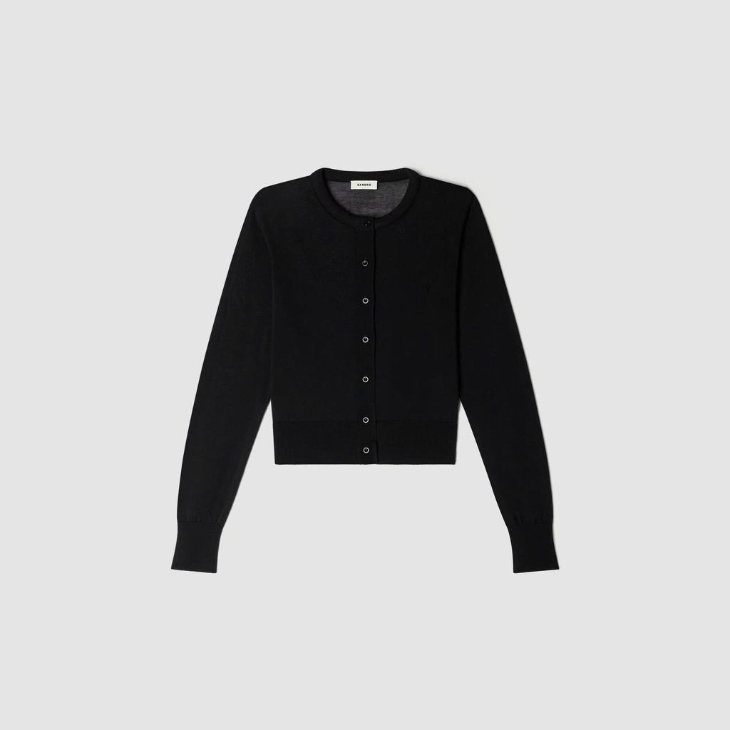 ÁO KHOÁC CARDIGAN NGẮN CỔ TRÒN
