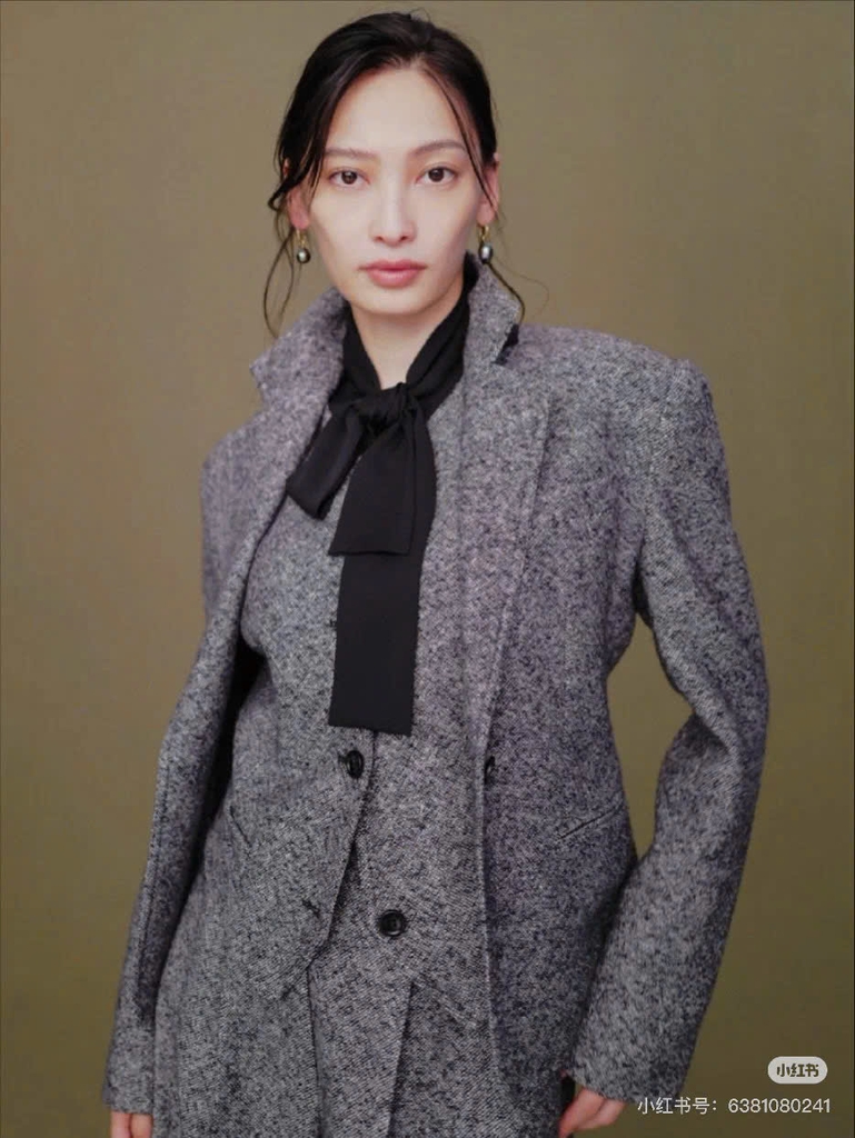 Blazer dạ xương cá MaxMara slimfit
