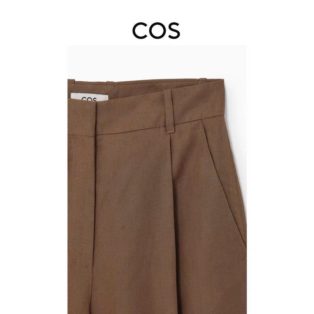 Quần khaki lụa suông COS ly trước 2 màu