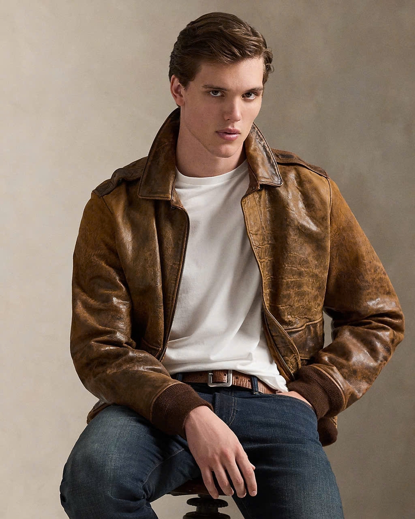 Áo thun cổ tròn dáng rộng thoải mái bằng vải jersey