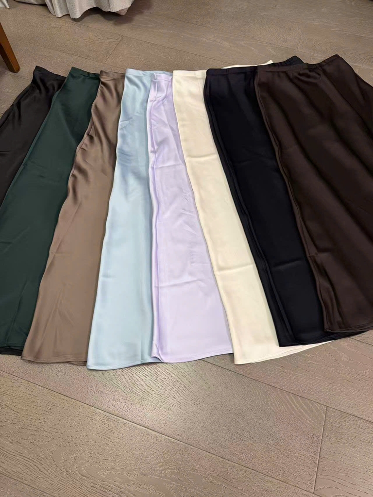 Chân váy midi Melody Satin