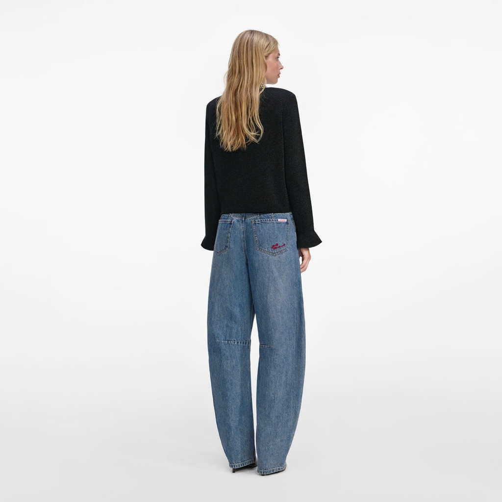 ÁO KHOÁC CARDIGAN CÀI NÚT PHA LÊ
