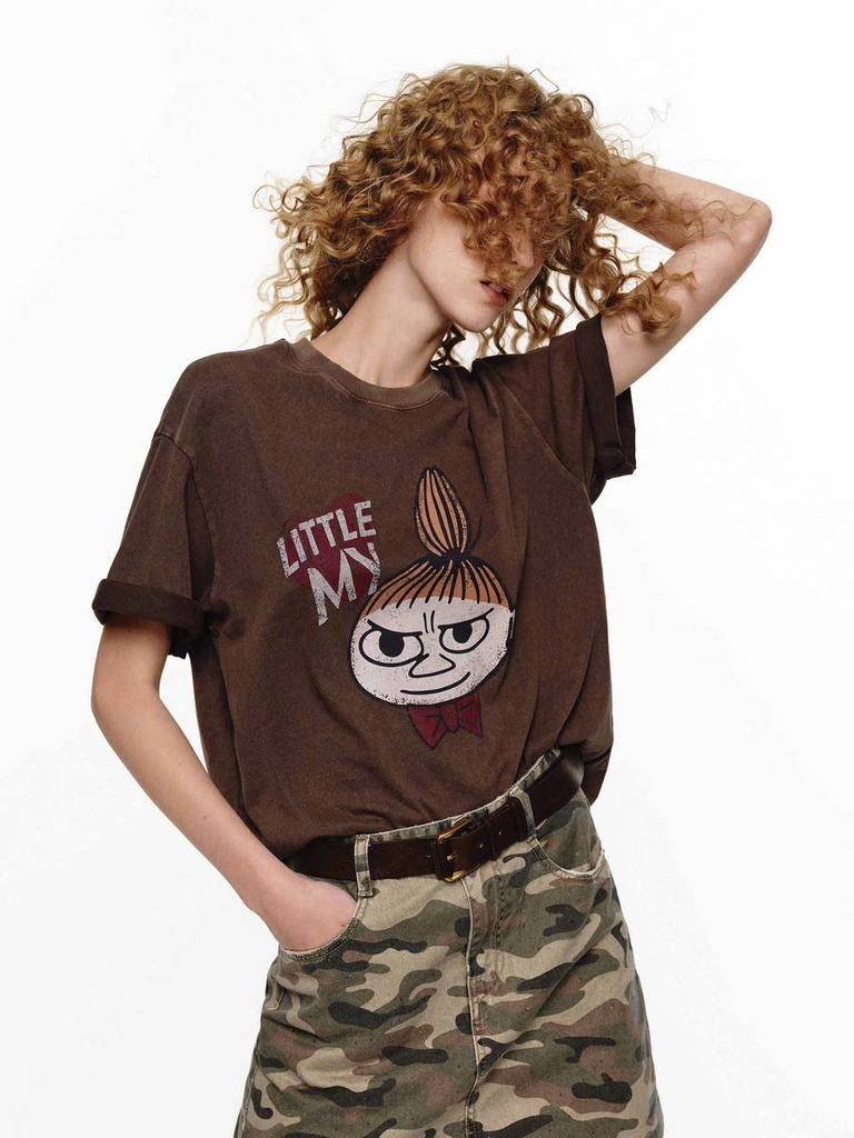ÁO THUN COTTON IN HÌNH HỌA TIẾT RÁCH RƯỚI