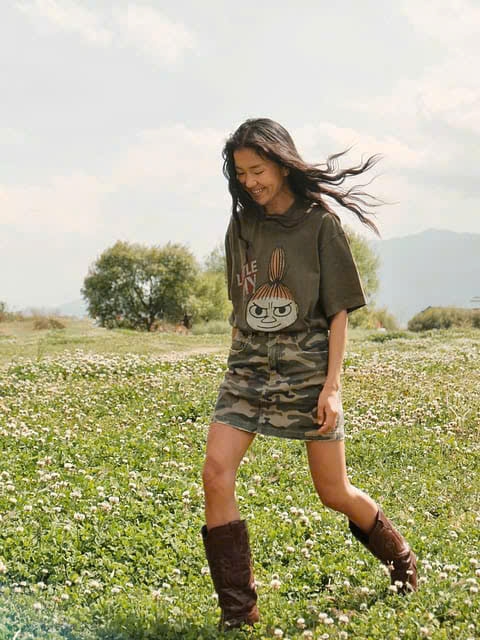 ÁO THUN COTTON IN HÌNH HỌA TIẾT RÁCH RƯỚI