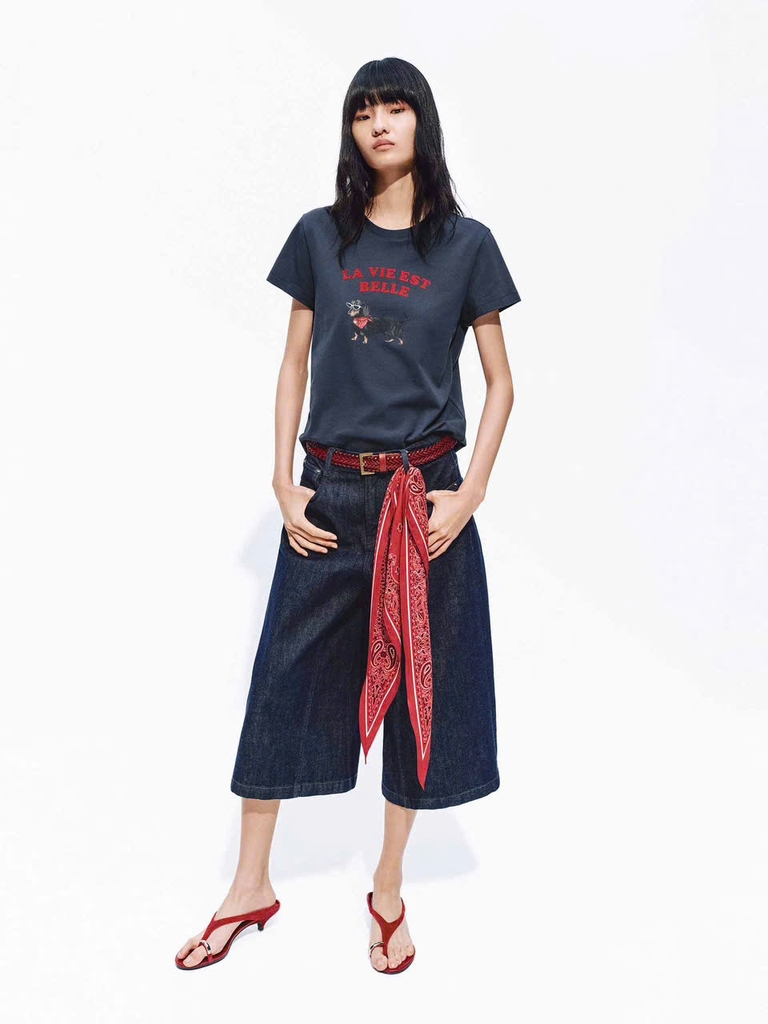 ÁO THUN COTTON IN HÌNH THÚ CƯNG DỄ THƯƠNG