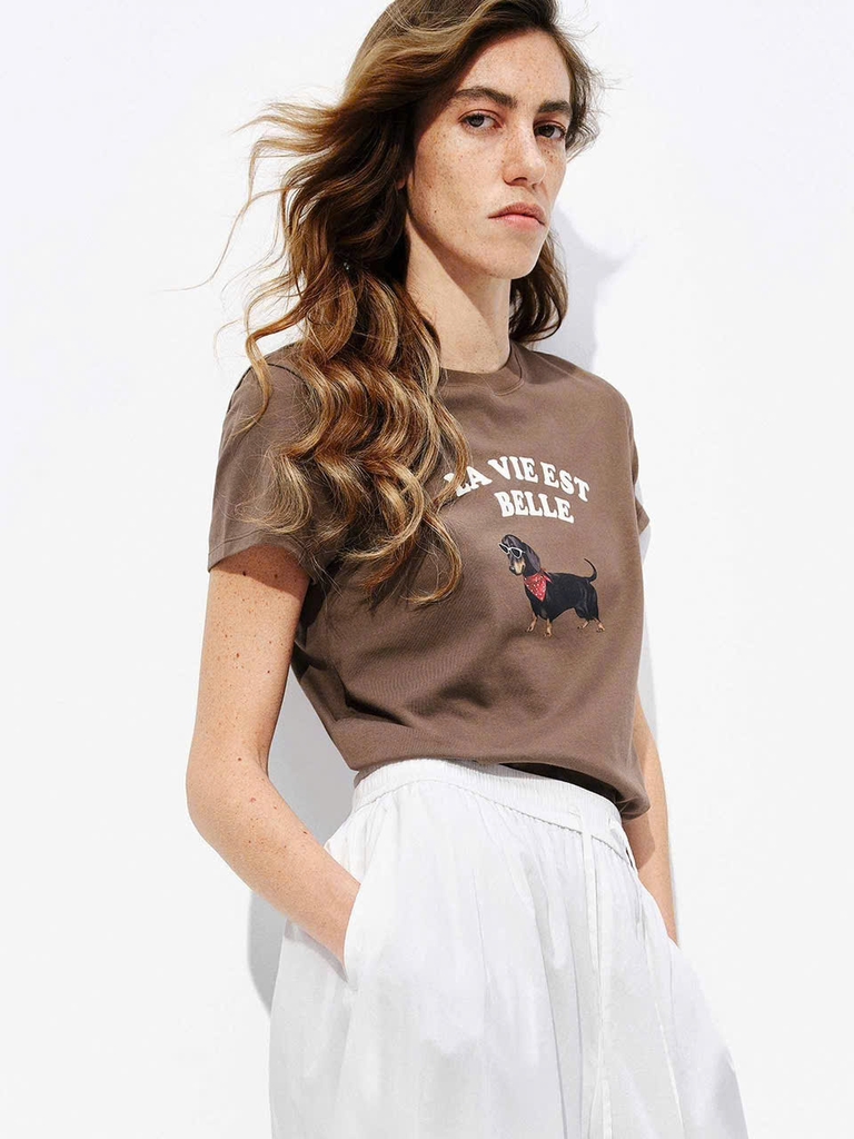 ÁO THUN COTTON IN HÌNH THÚ CƯNG DỄ THƯƠNG