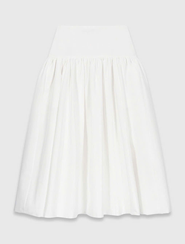 Váy dài bằng vải taffeta (set 2cs tách)