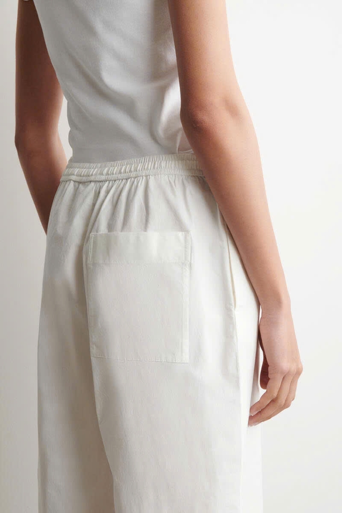QUẦN ỐNG THẲNG COTTON CÓ DÂY RÚT