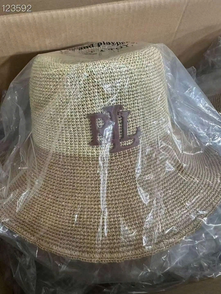 Mũ bucket Polo RL màu camel