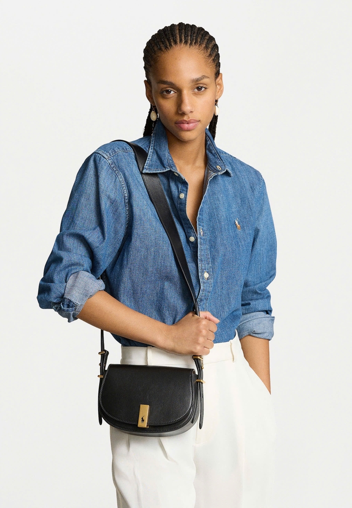 Túi Polo ID leather Saddle bag