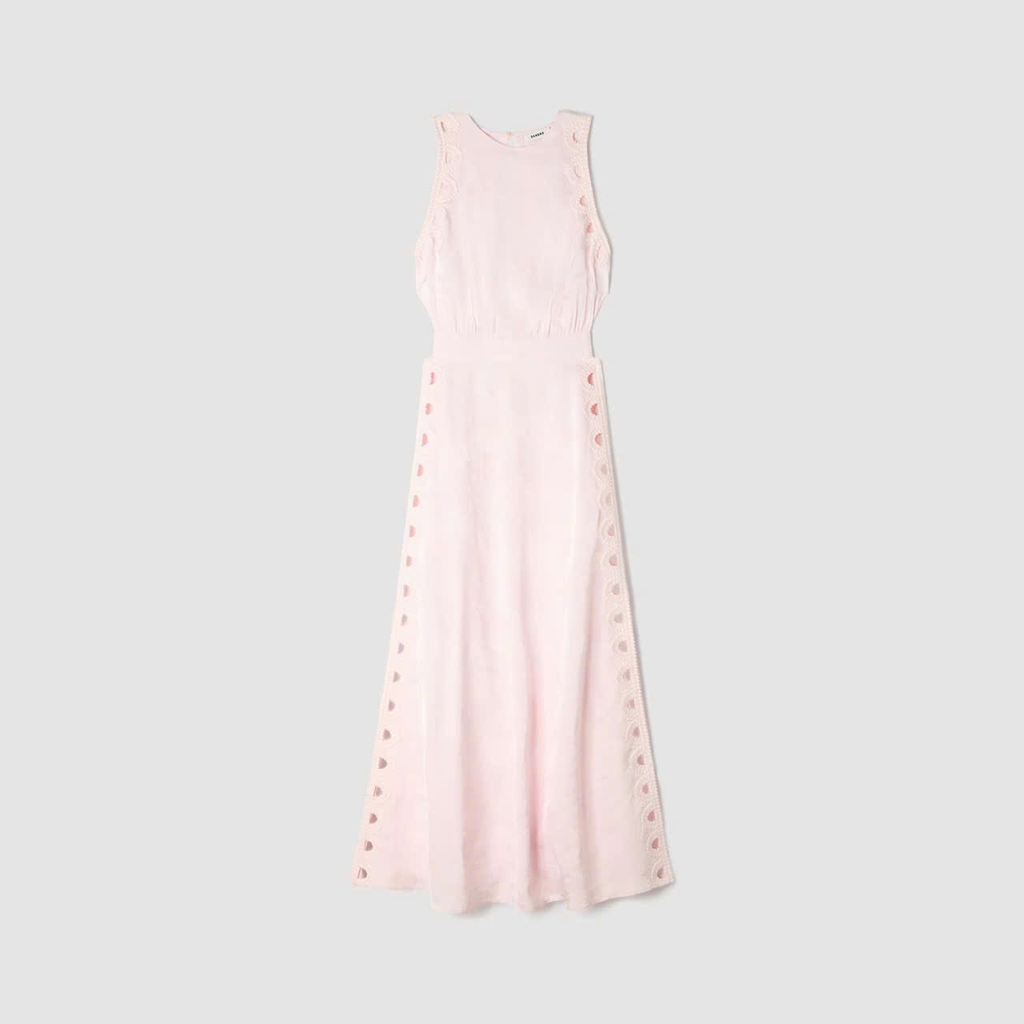 VÁY DÀI HỌA TIẾT HOA JACQUARD