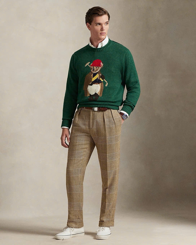 Áo len cổ lọ Polo Bear