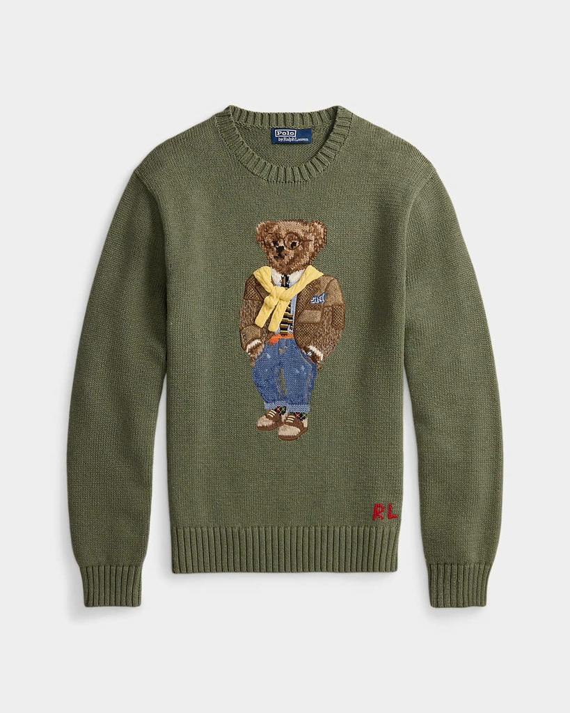 Áo len Polo Bear