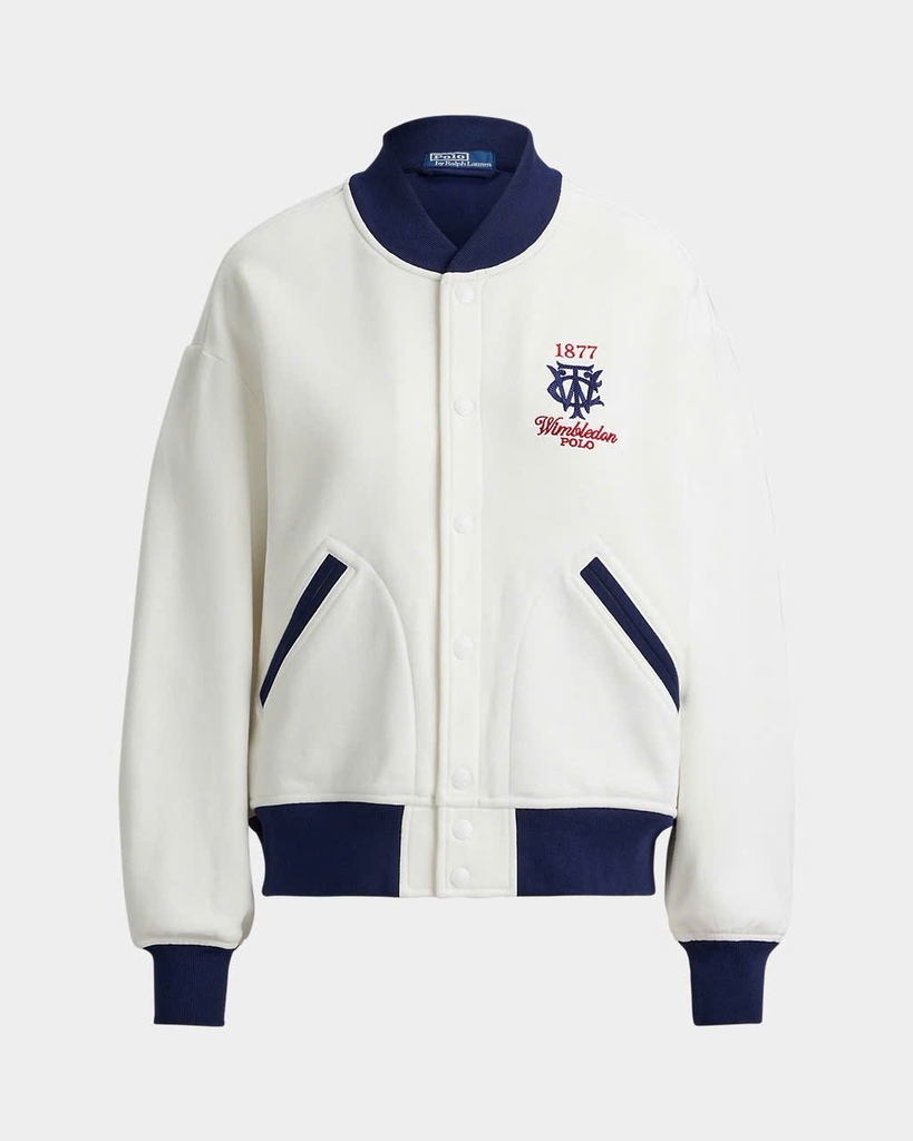 Áo khoác Polo RL dệt kim đôi Wimbledon