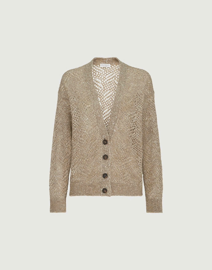 Áo khoác cardigan BRUNELLO hoạ tiết