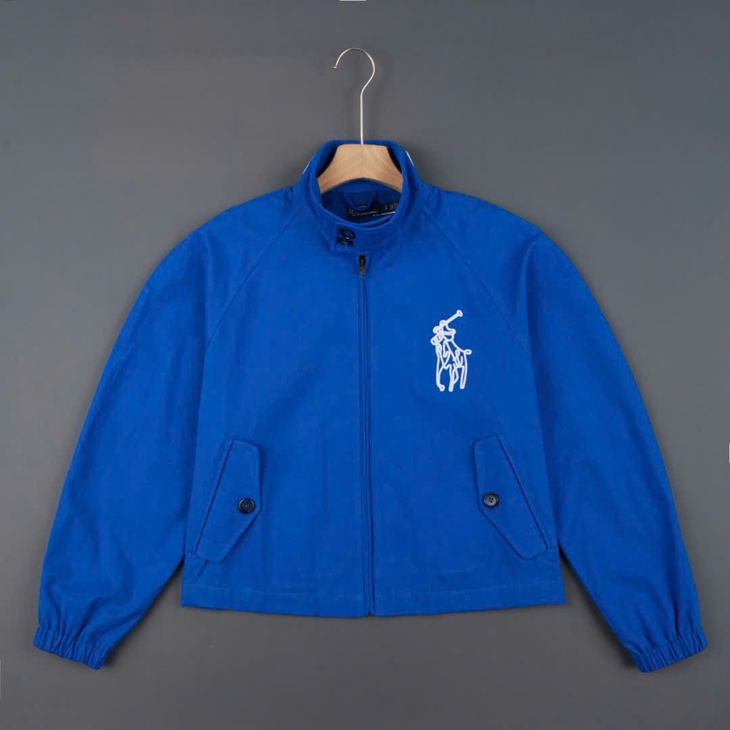 Áo khoác Bomber Polo RL cổ trụ