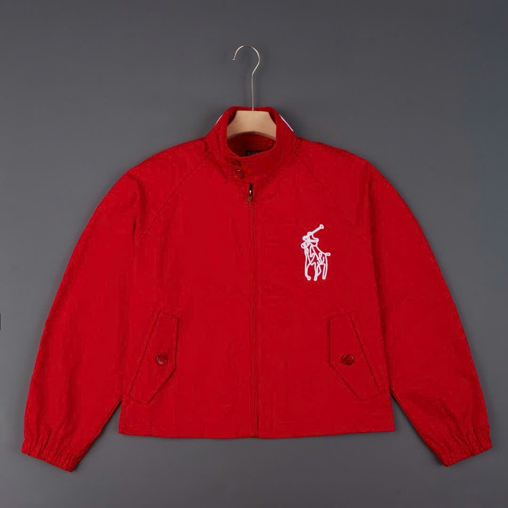 Áo khoác Bomber Polo RL cổ trụ