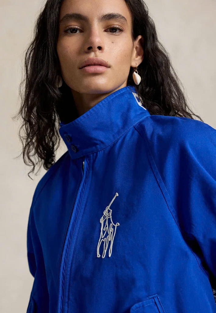 Áo khoác Bomber Polo RL cổ trụ