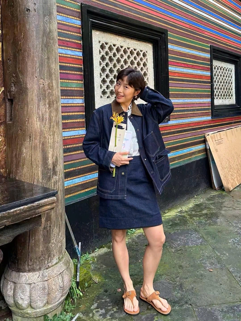 Jacket COS cổ nhung tăm 3 túi trước dáng loose 2 màu