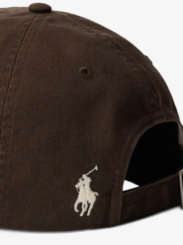 Mũ lưỡi chai POLO RL vải cotton