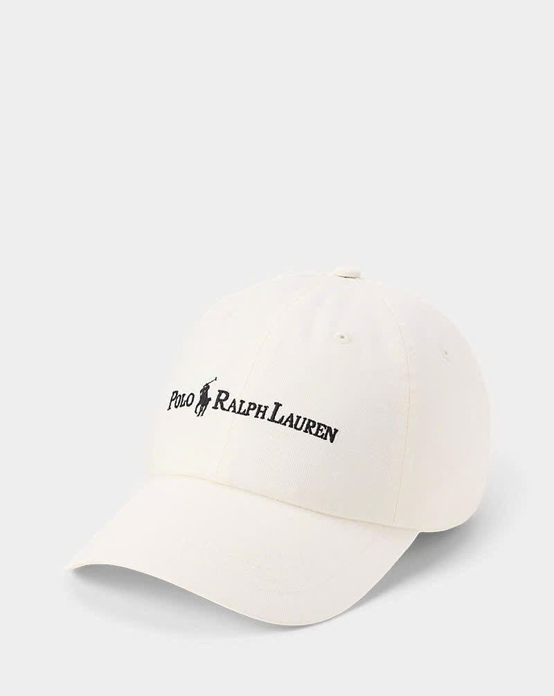 Mũ lưỡi chai POLO RL vải cotton