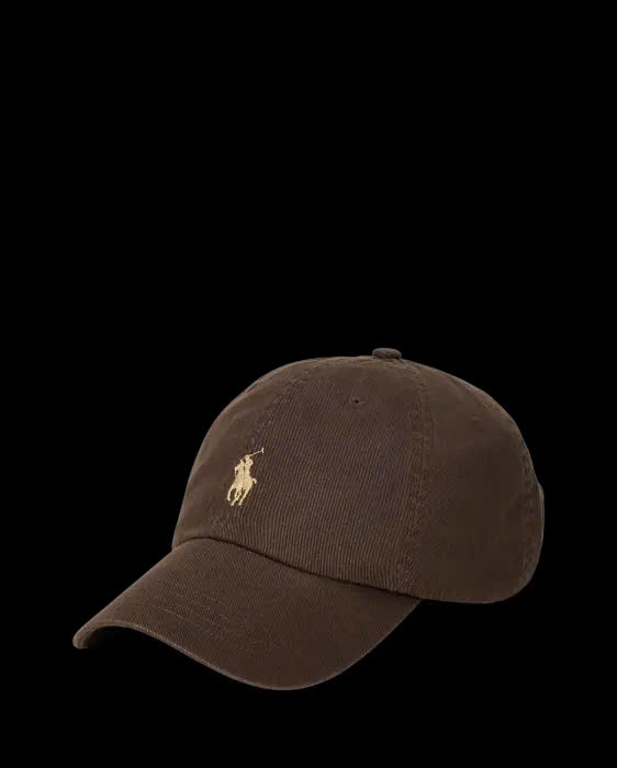 Mũ lưỡi chai POLO RL vải cotton