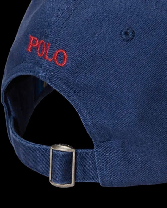 Mũ lưỡi chai POLO RL vải cotton