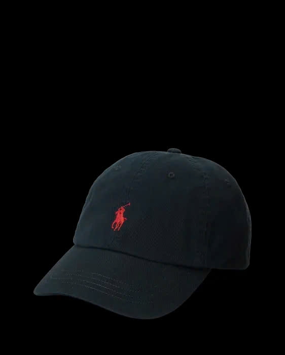 Mũ lưỡi chai POLO RL vải cotton