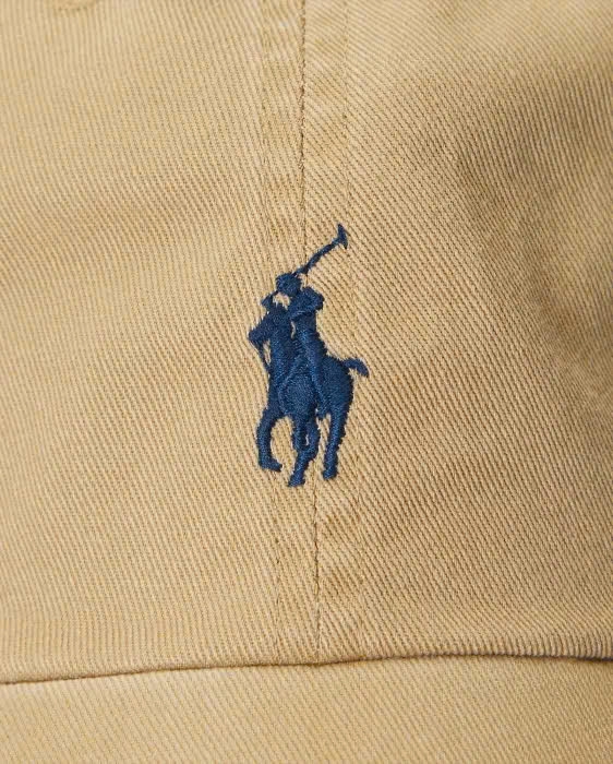 Mũ lưỡi chai POLO RL vải cotton