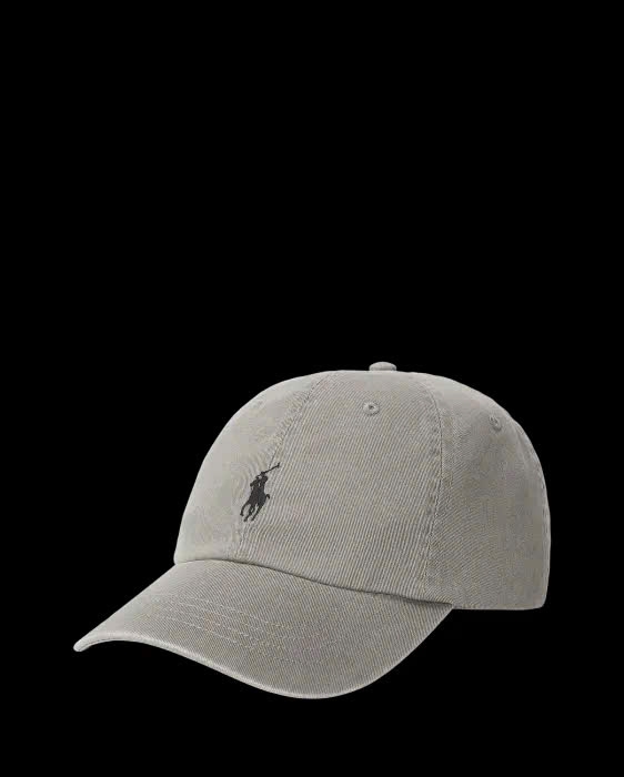 Mũ lưỡi chai POLO RL vải cotton