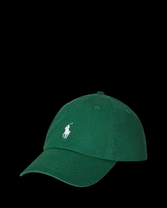 Mũ lưỡi chai POLO RL vải cotton
