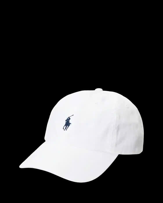 Mũ lưỡi chai POLO RL vải cotton