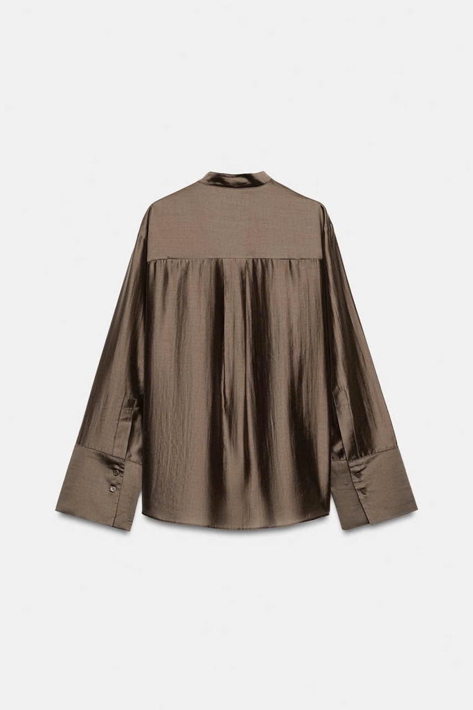 ÁO SƠ MI ZARA TÚI THÊU ZW COLLECTION