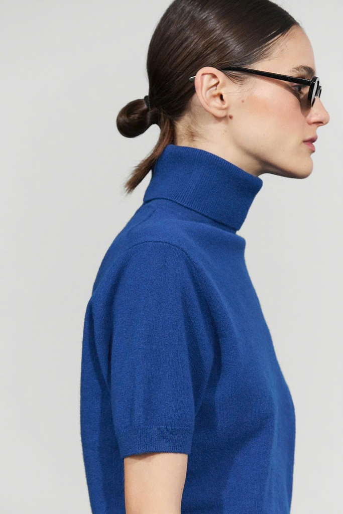 ÁO LEN MASSIMO DUTTI DỆT KIM CỔ LỌ