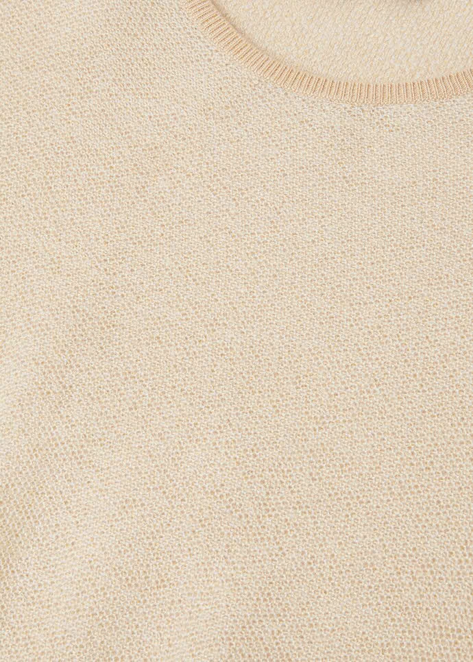 Áo thun LORO PIANA cổ tròn Poppy