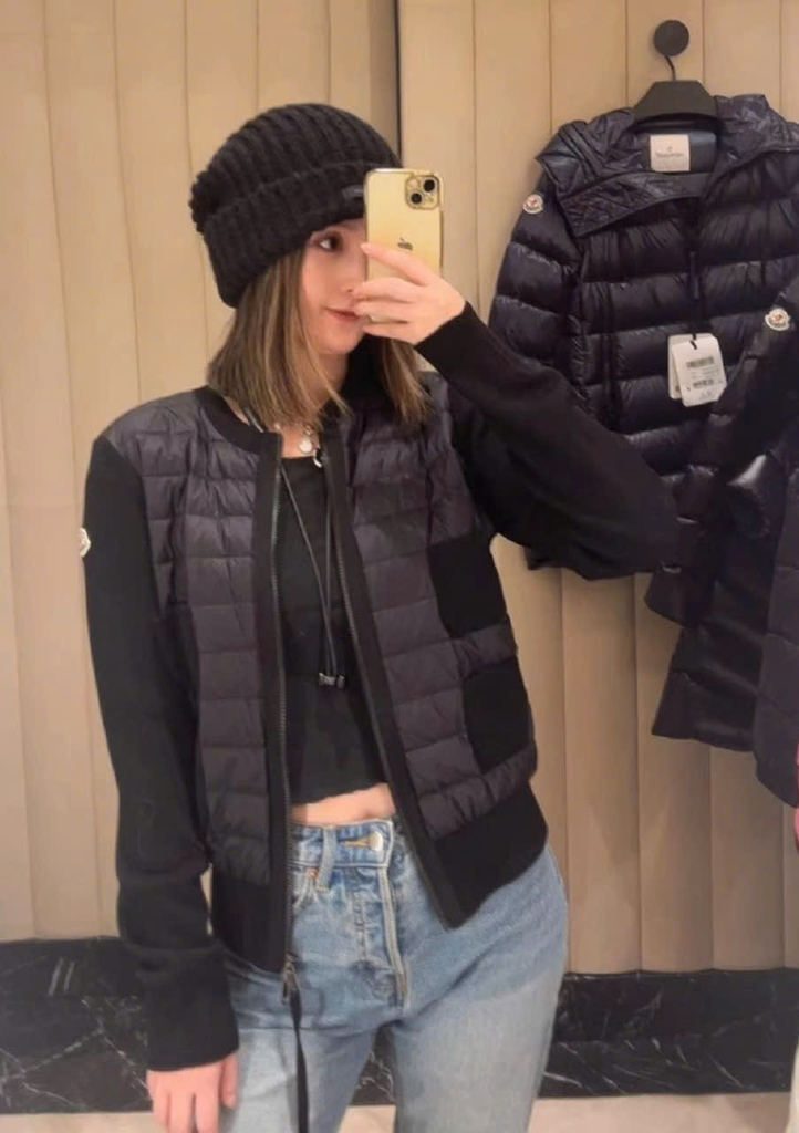 Áo phao tay len 4 túi