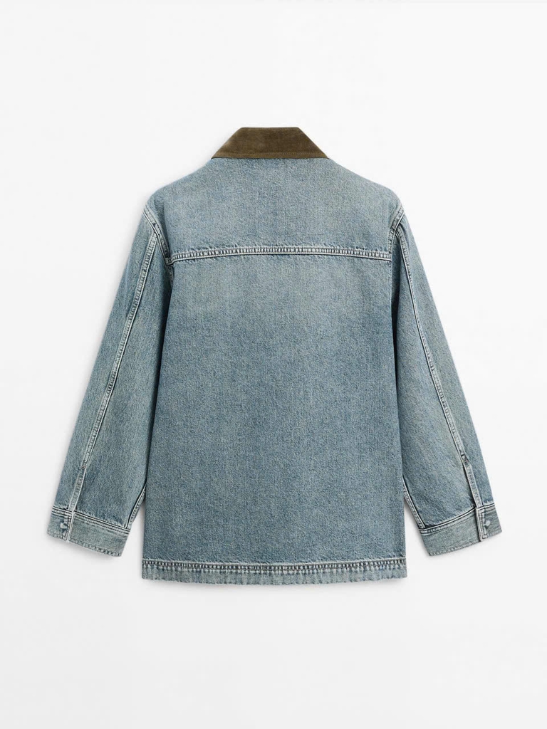 ÁO KHOÁC DENIM CÓ TÚI