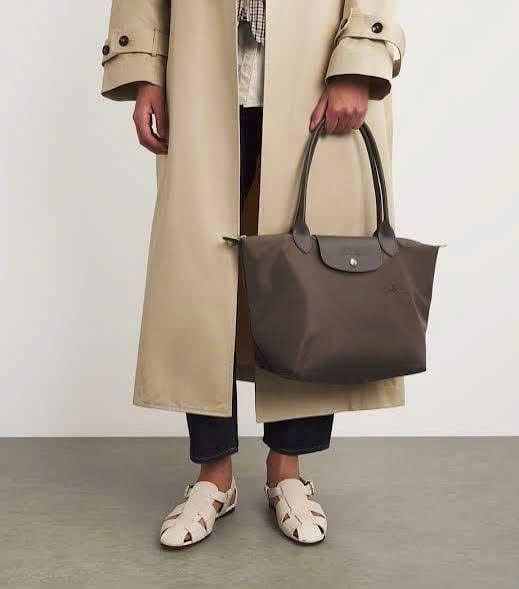 Túi Longchamp Le Pliage làm từ nylon tái chế và da