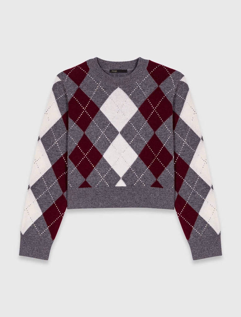 Áo crop-top Argyle